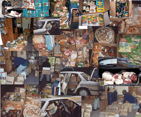 Grocery Distribution Collage