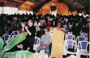 Praise and Workshop at the Leadership Meeting, Kenya